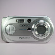 Samsung Digimax A7 7.0MP Compact Digital Camera Silver Tested