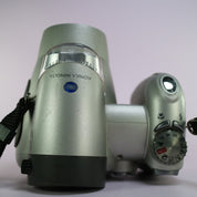 Minolta Digital Bridge Camera Dimage Z20 5.0MP Silver Tested