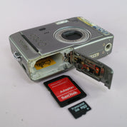 Pentax Optio S30 3.2MP Compact Digital Camera Silver Tested