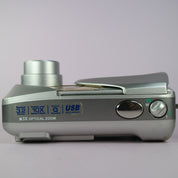 Olympus Digital Camera Camedia C-350 Zoom 3.2MP Silver Tested