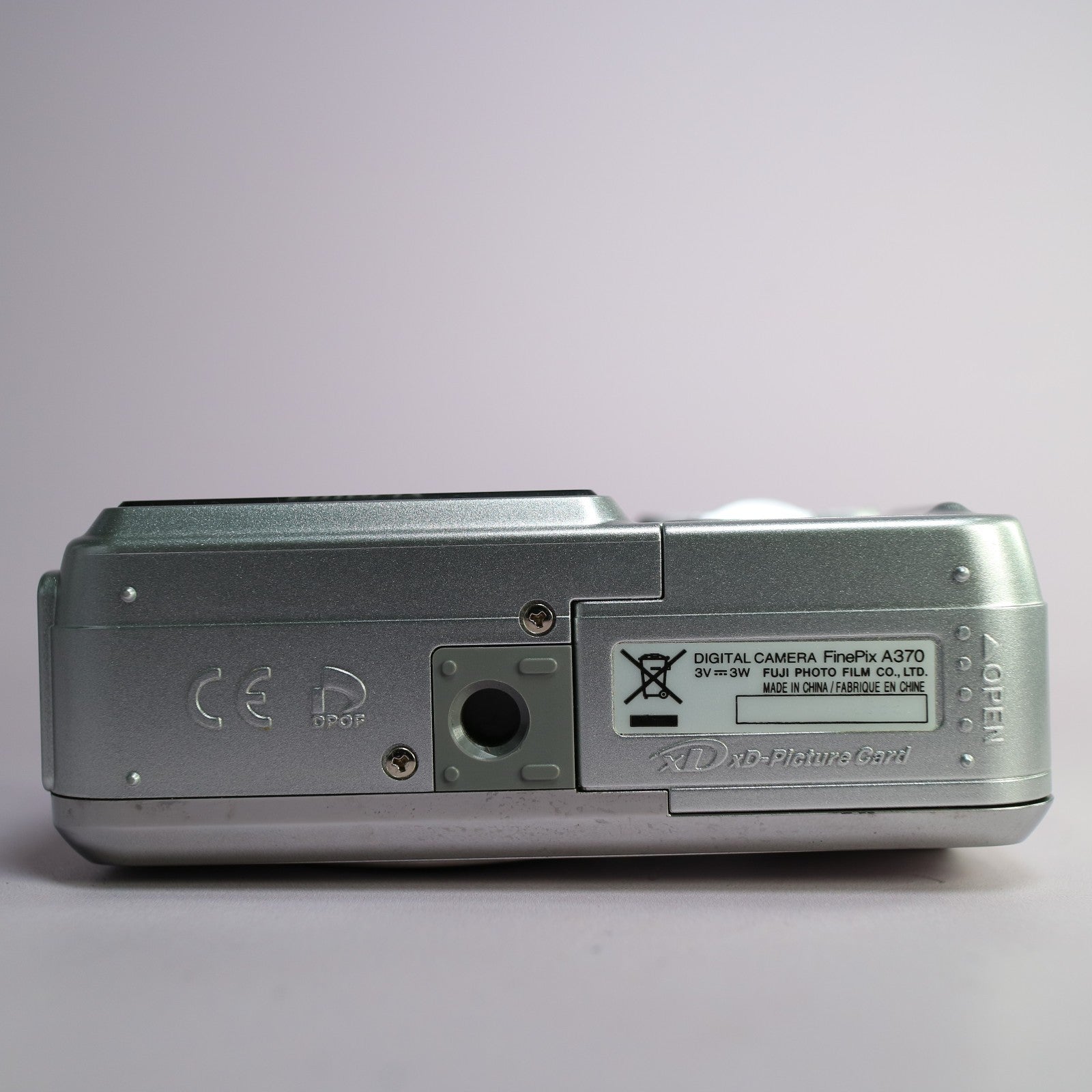 Fujifilm Digital Camera FinePix A370 5.2MP Silver Tested