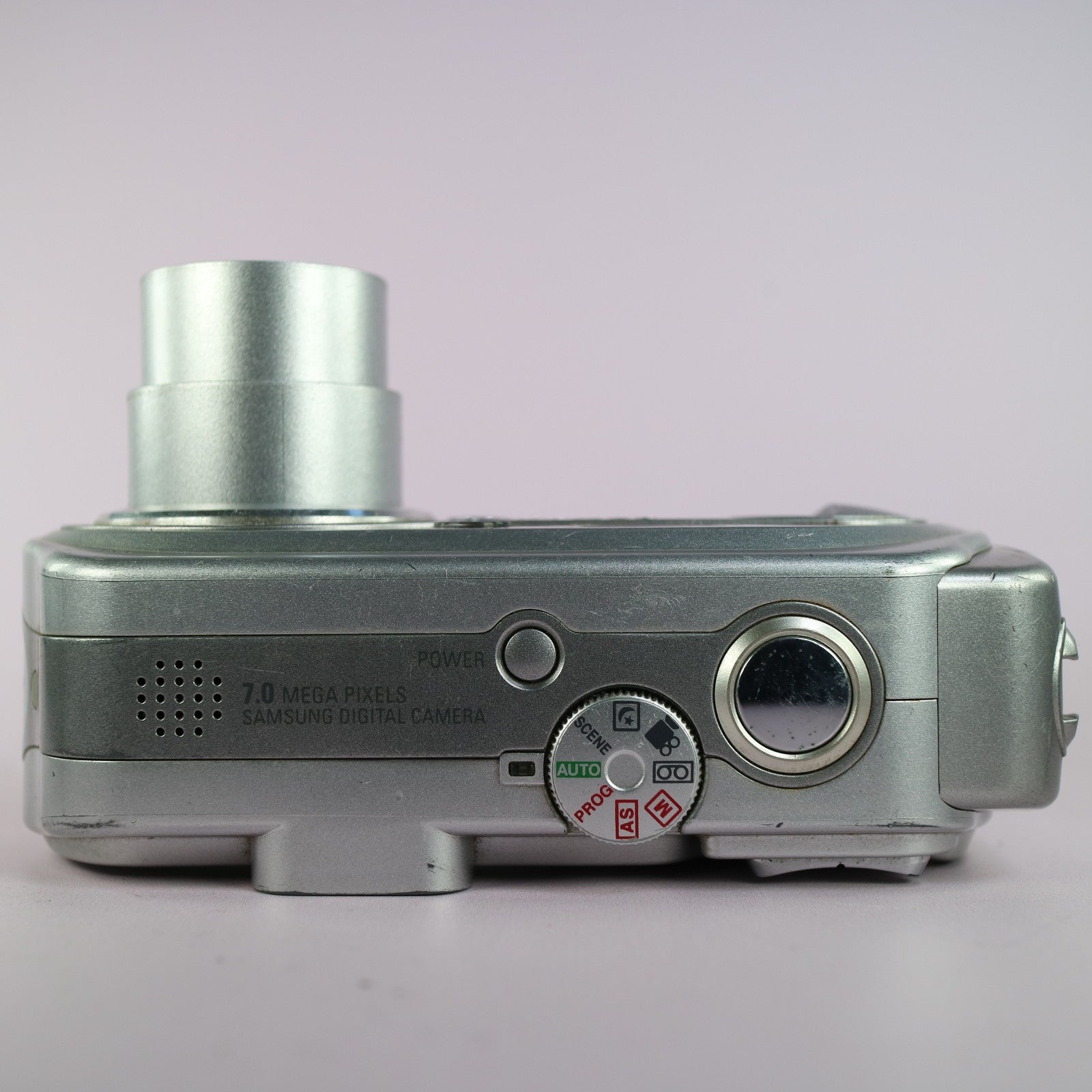 Samsung Digimax A7 7.0MP Compact Digital Camera Silver Tested