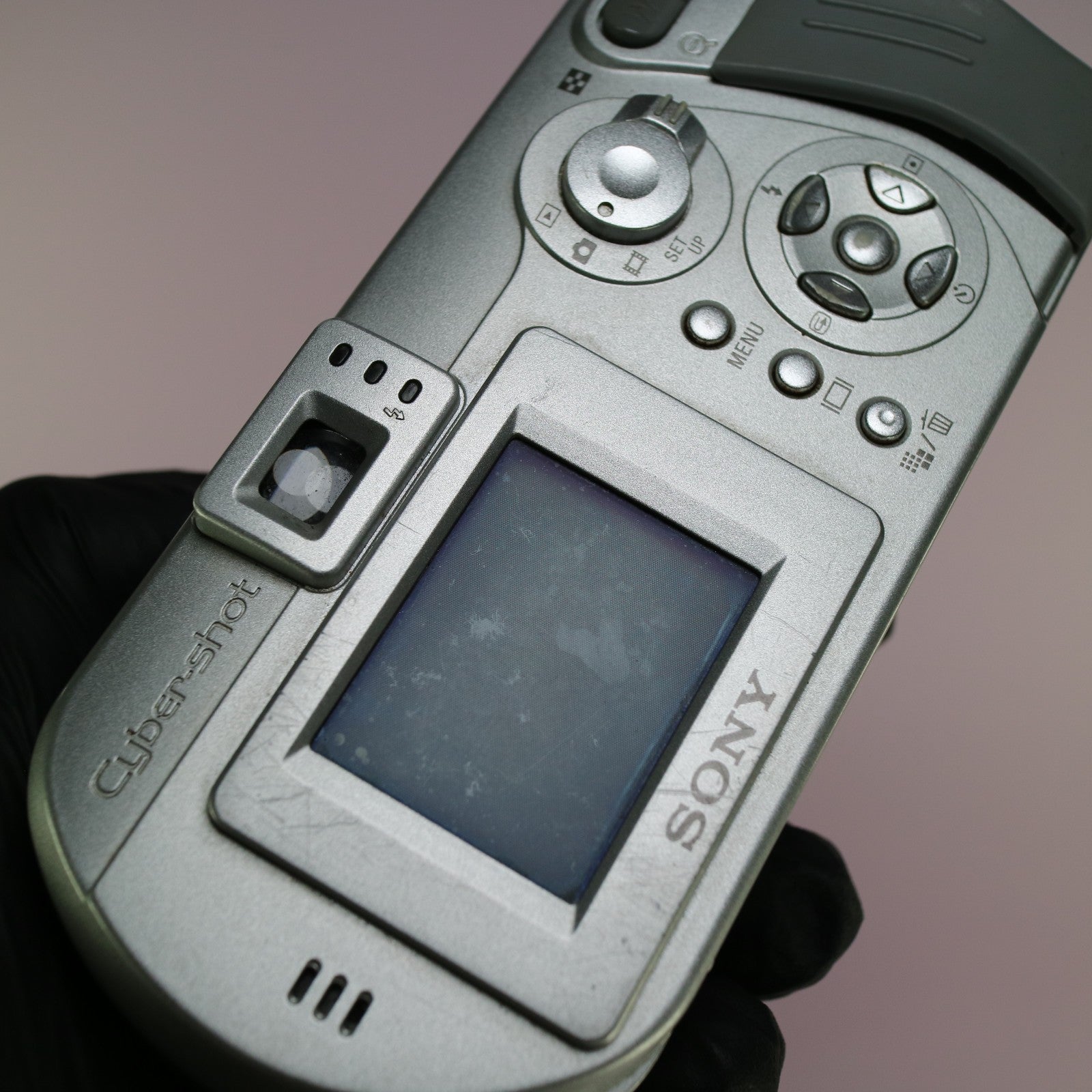 Sony Digital Camera Cybershot DSC-P52 3.2MP Silver Tested