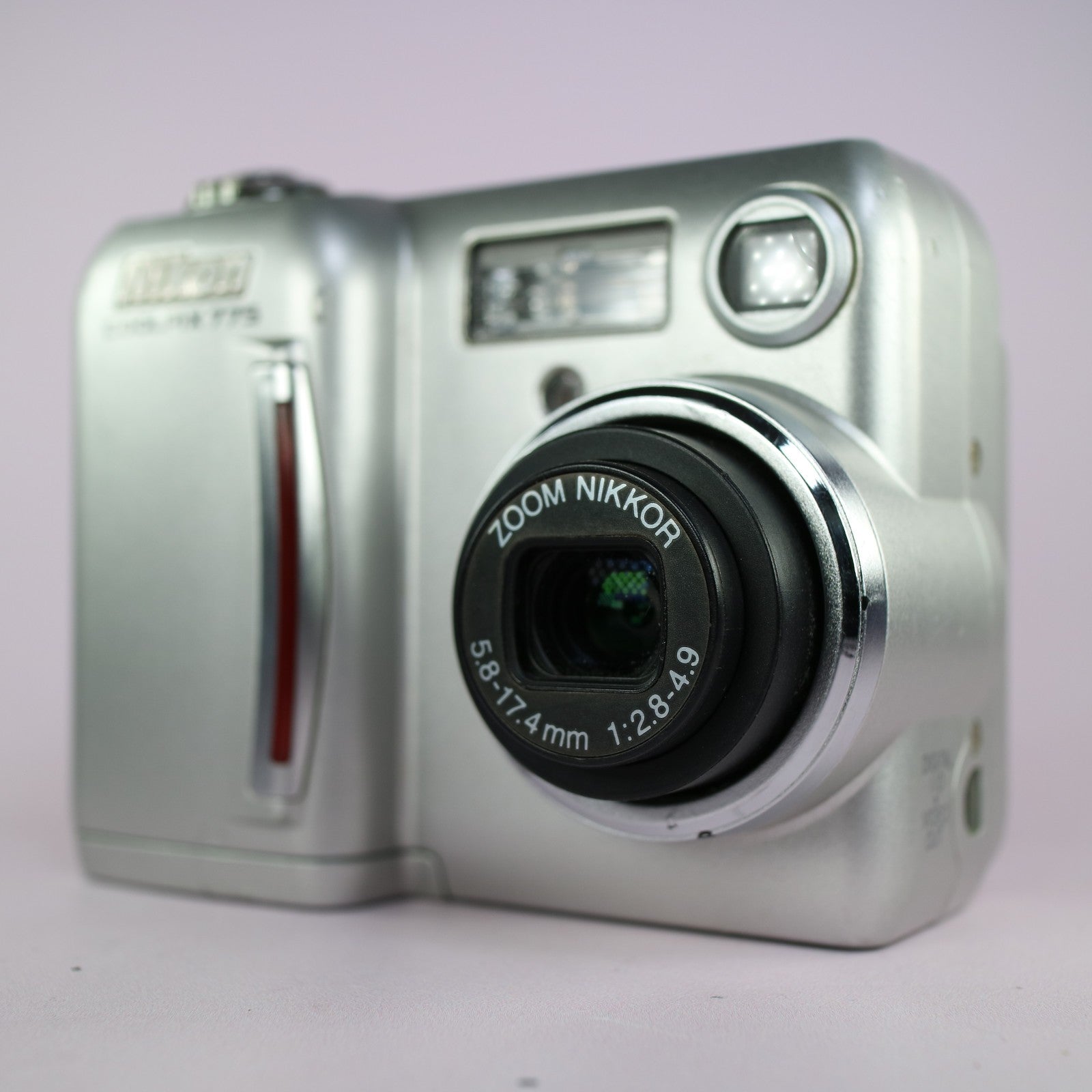 Nikon Digital Camera Coolpix 775 2.1MP Silver Tested