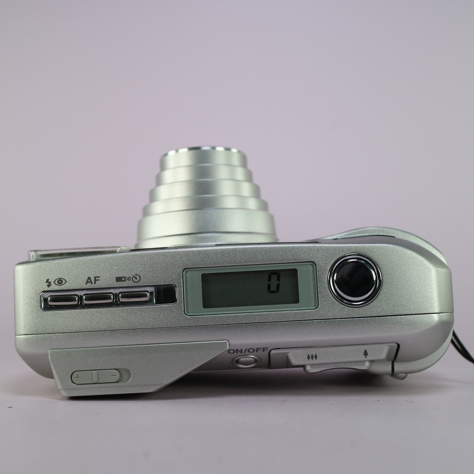 Pentax Espio 170 SL 35mm Film Point and Shoot Camera Silver Tested