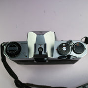 Asahi Pentax KM 35mm Film SLR Camera Silver Body Only Tested *Light Meter Faulty