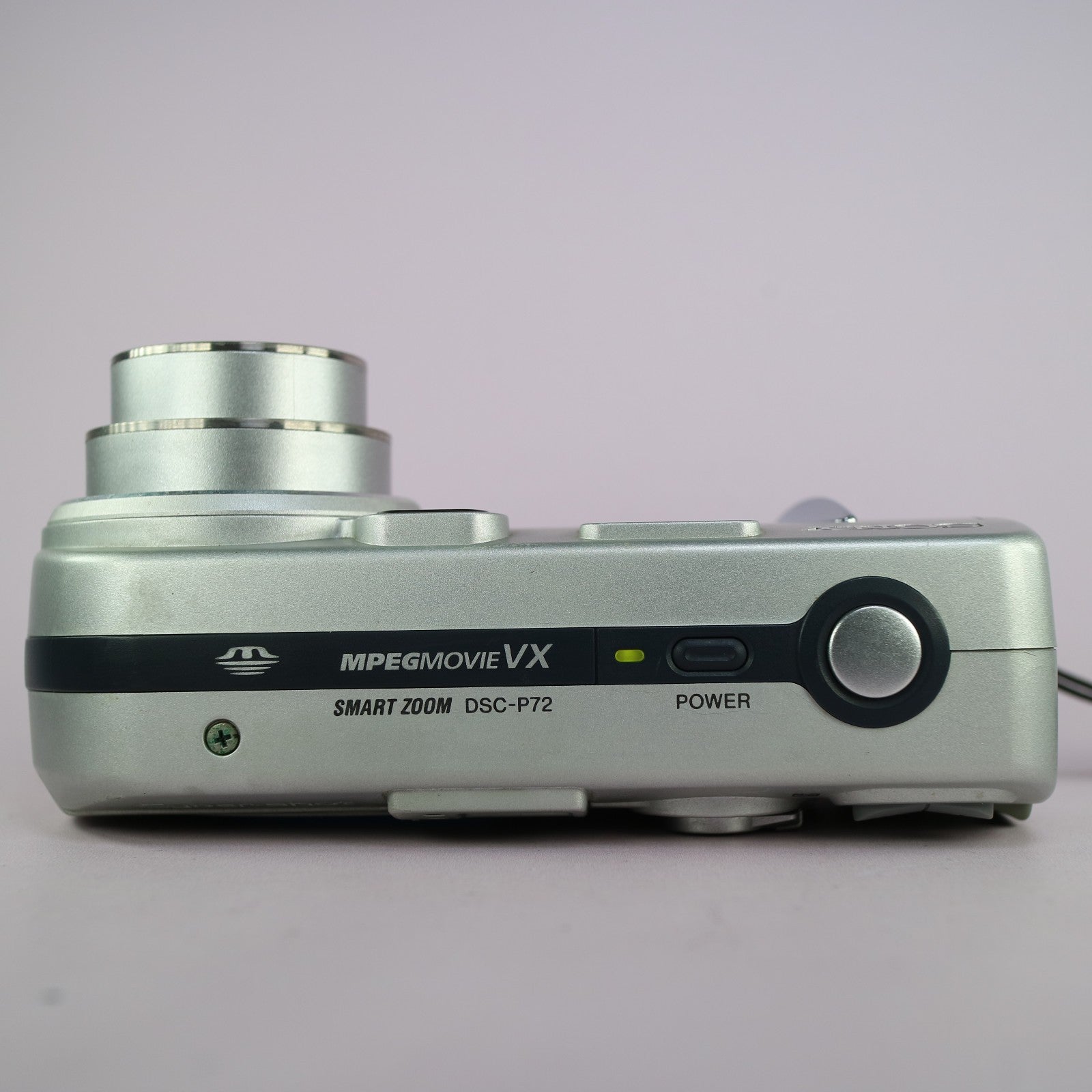 Sony Digital Camera Cybershot DSC-P72 3.2MP Silver Tested