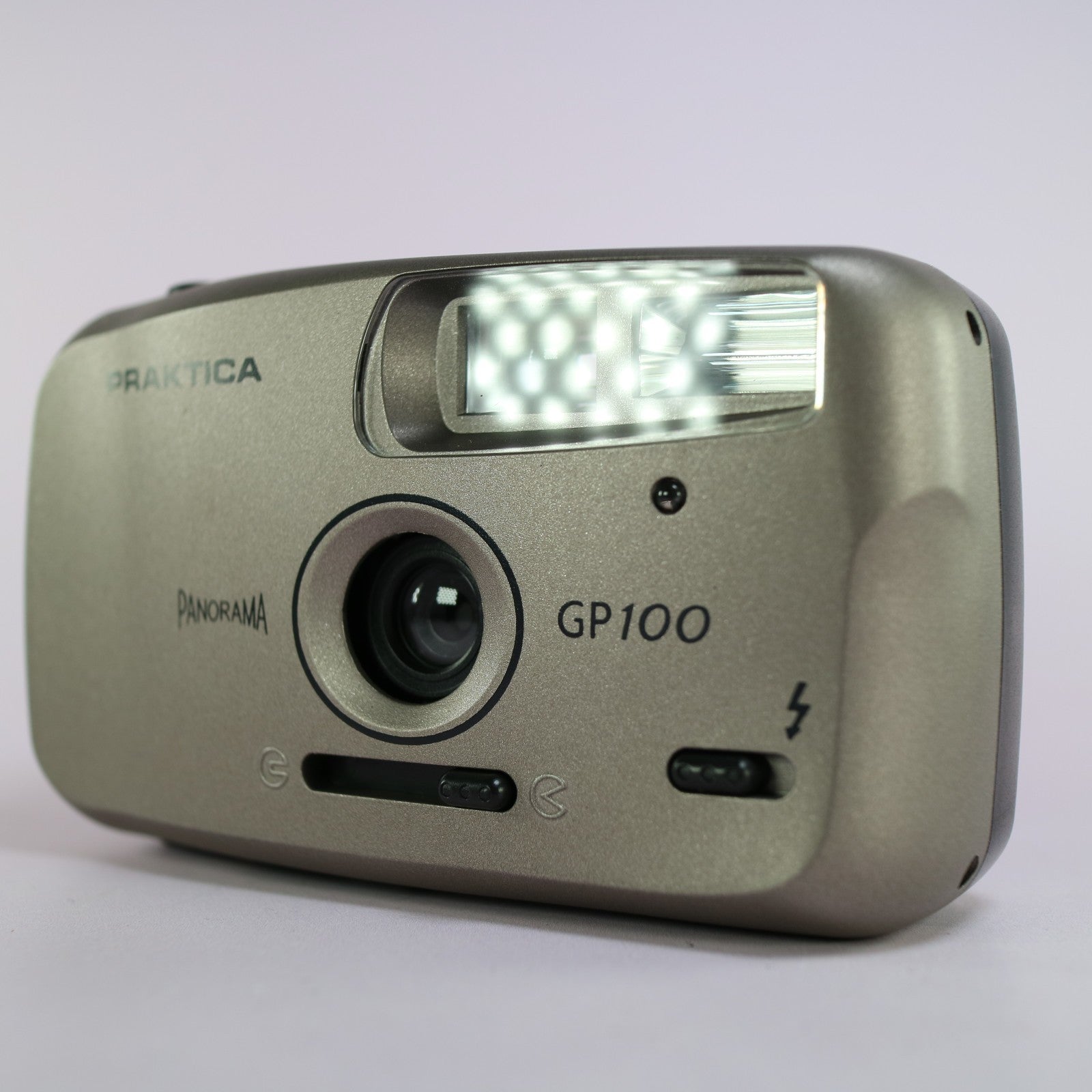 Praktica GP100 35mm Film Point and Shoot Camera Silver Tested