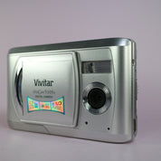 Vivitar Digital Camera Vivicam 5105s 5.0MP Silver Tested