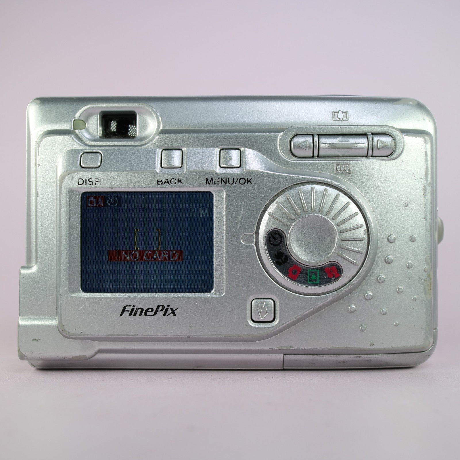 Fujifilm Digital Camera FinePix A303 3.2MP Silver Tested