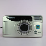 Konica Z Up 125e 35mm Film Point and Shoot Camera Silver Tested