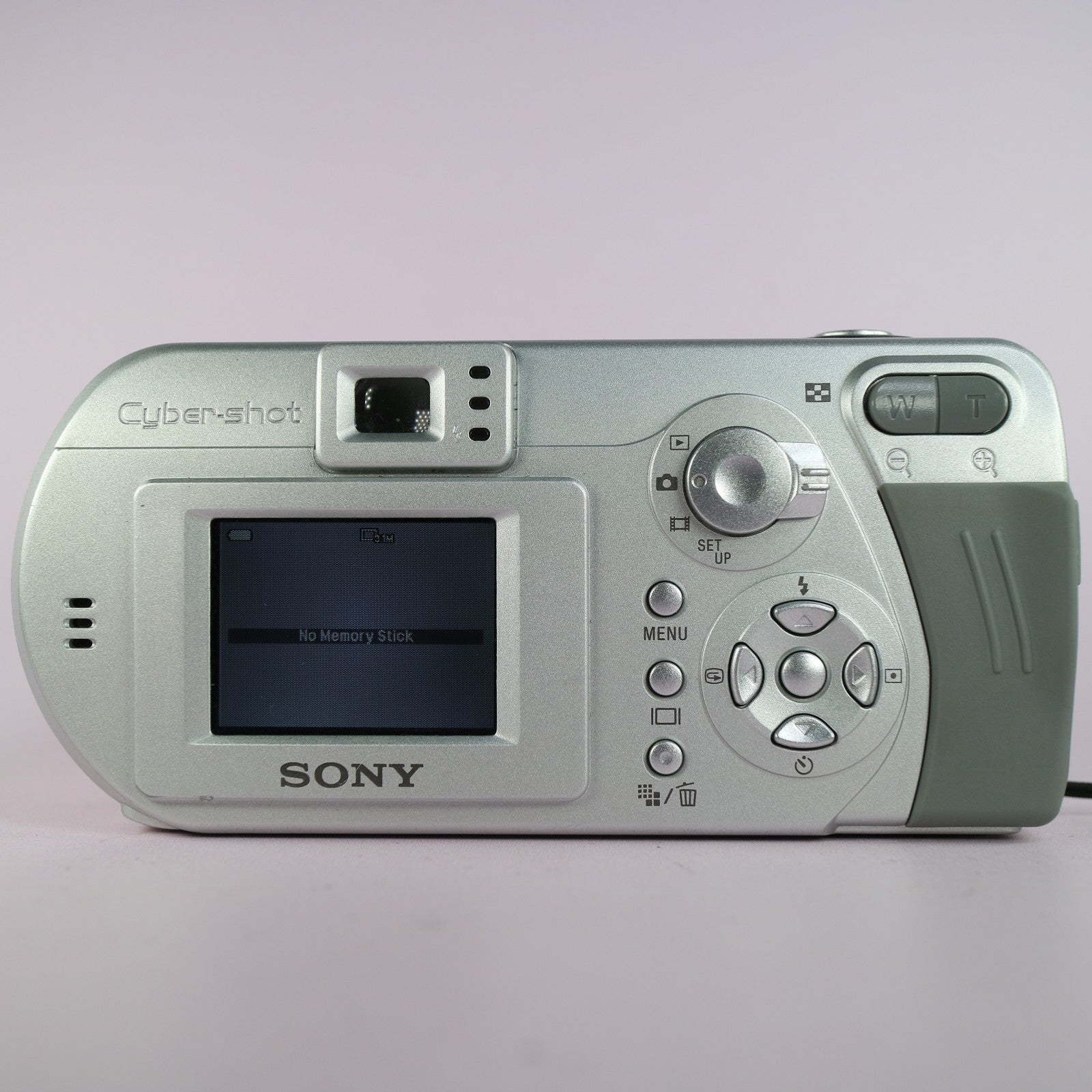 Sony Digital Camera Cybershot DSC-P52 3.2MP Silver Tested