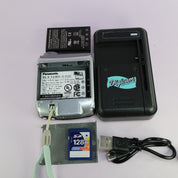 Panasonic D-snap SV-AV20 Multifunction Camcorder Silver Full Working Set