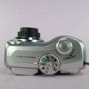 Nikon Digital Camera Coolpix 2100 2.0MP Silver Tested