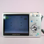 Pentax Digital Camera Optio S6 6.0MP Silver Tested