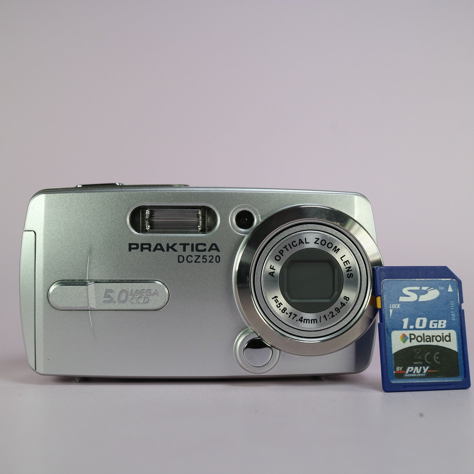 Praktica Digital Camera DCZ520 5.0MP Silver Tested