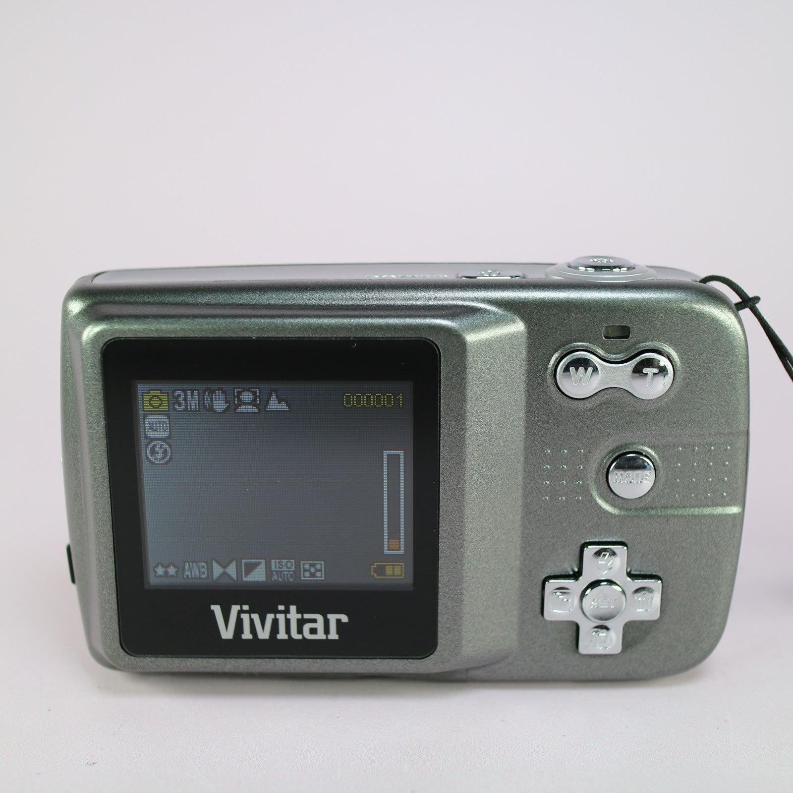 Vivitar Digital Camera Vivicam 7022 7.1MP Silver Tested