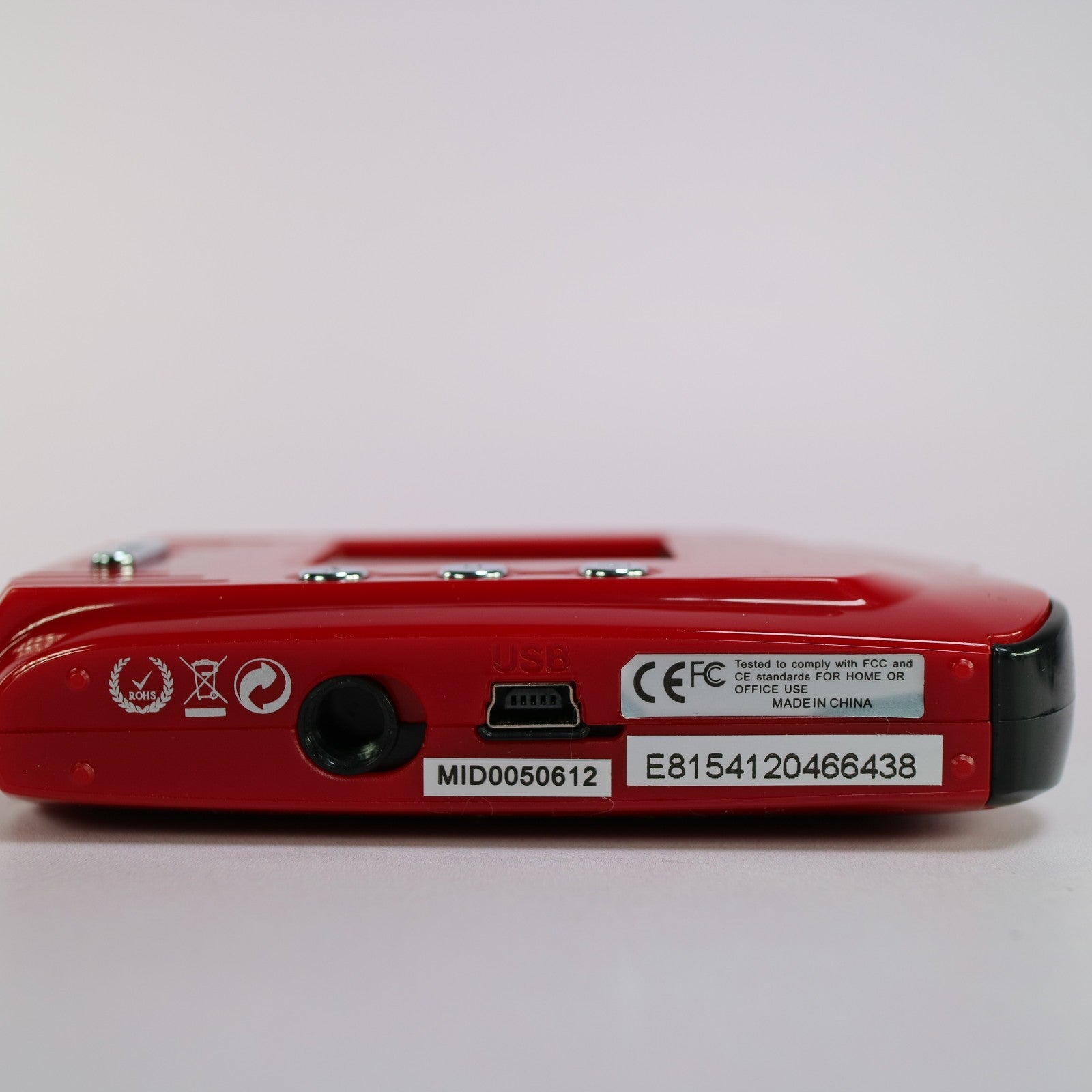 Vivitar Digital Camera Vivicam 5119 5.1MP Red Tested