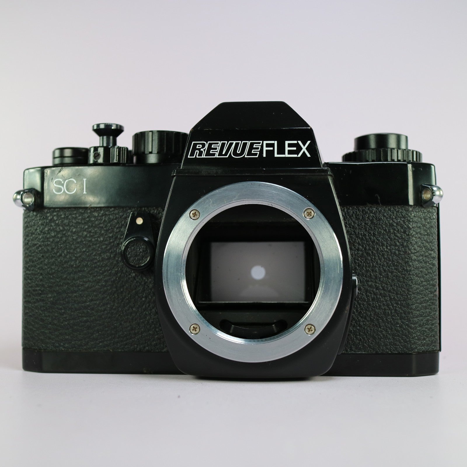 RevueFlex SC1 35mm Film SLR Camera Black Body Only Tested