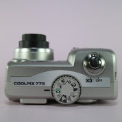 Nikon Digital Camera Coolpix 775 2.1MP Silver Tested