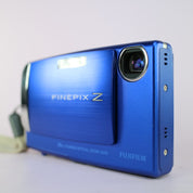 Fujifilm Digital Camera FinePix Z10fd 7.2MP Blue Tested Full Working Set