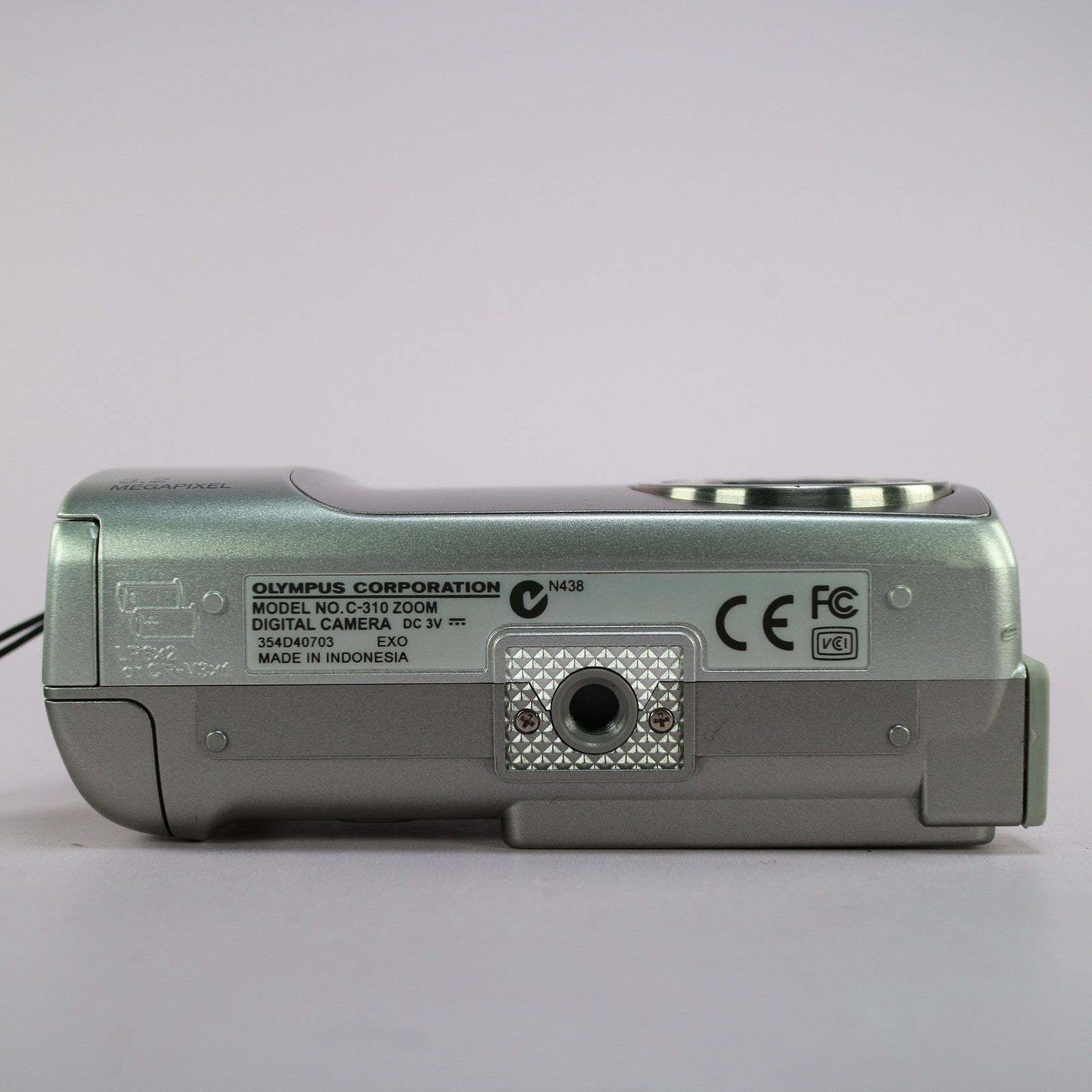 Olympus Digital Camera Camedia C-310 Zoom 3.2MP Silver Tested