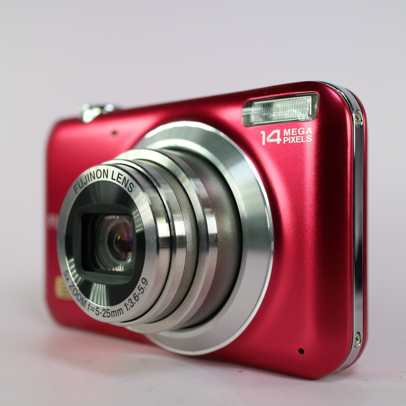 Fujifilm Digital Camera FinePix JX530 14.0MP Red Tested Full Working Set