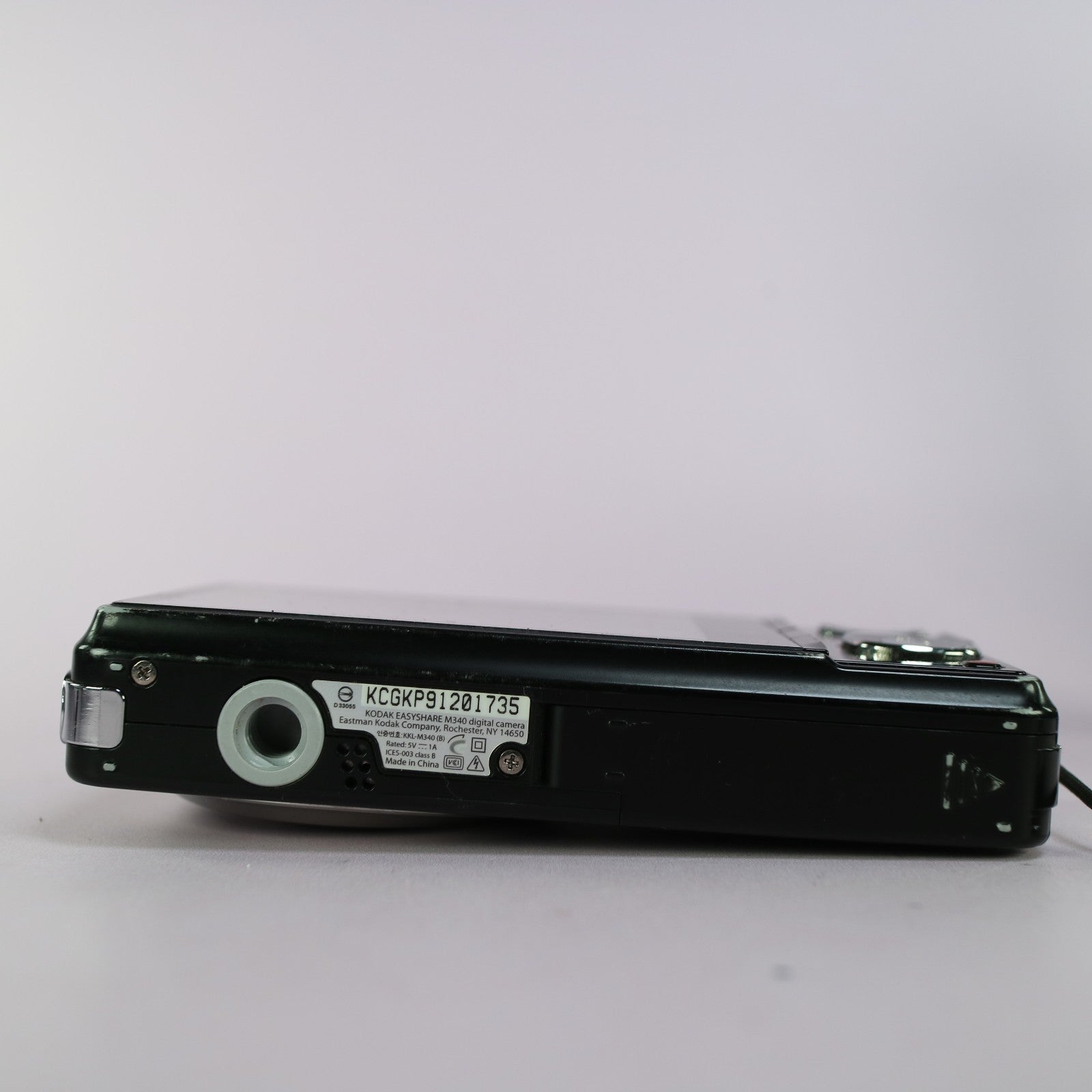 Kodak Digital Camera EasyShare M340 10.2MP Black Tested Full Working Set