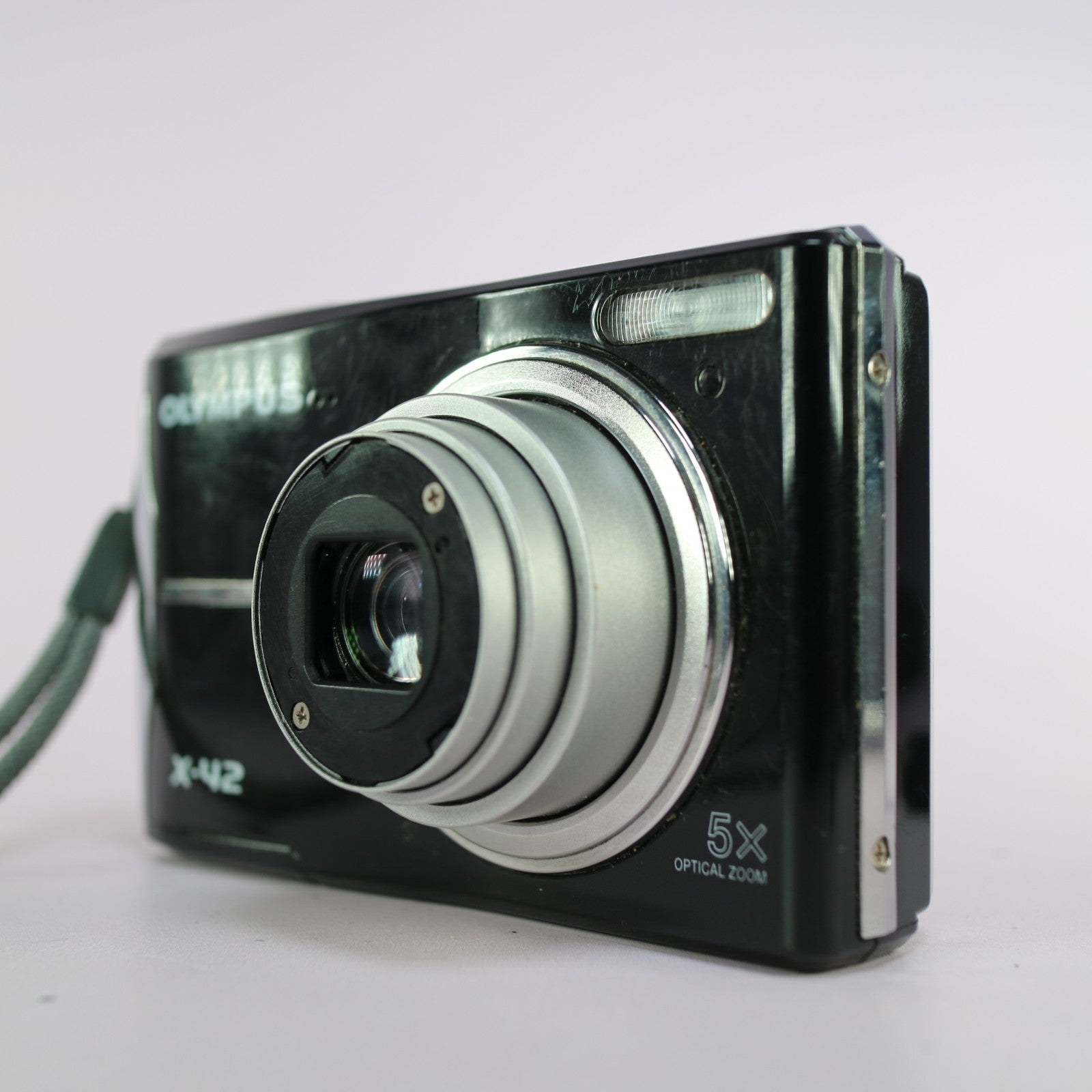 Olympus Digital Camera X-42 12.0MP Black Tested