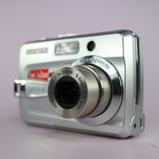 Pentax Digital Camera Optio E10 6.0MP Silver Tested