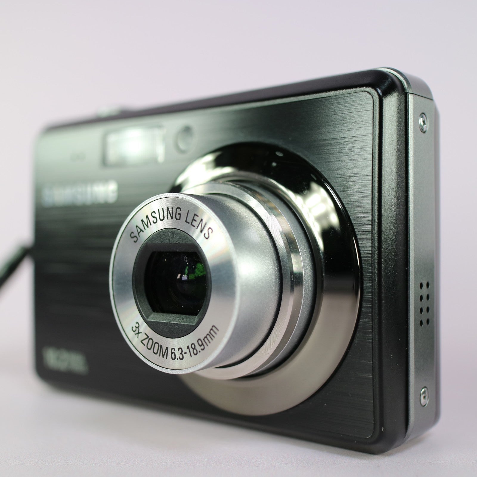 Samsung Digital Camera ES55 10.2MP Black Tested Full Working Set