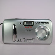 Olympus Camedia C-170 4.0MP Compact Digital Camera Silver Tested
