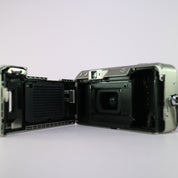 Minolta Riva Zoom 115 35mm Film Point and Shoot Camera Silver Tested