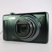 Olympus Digital Camera VR-350 16.0MP Black Tested Full Working Set
