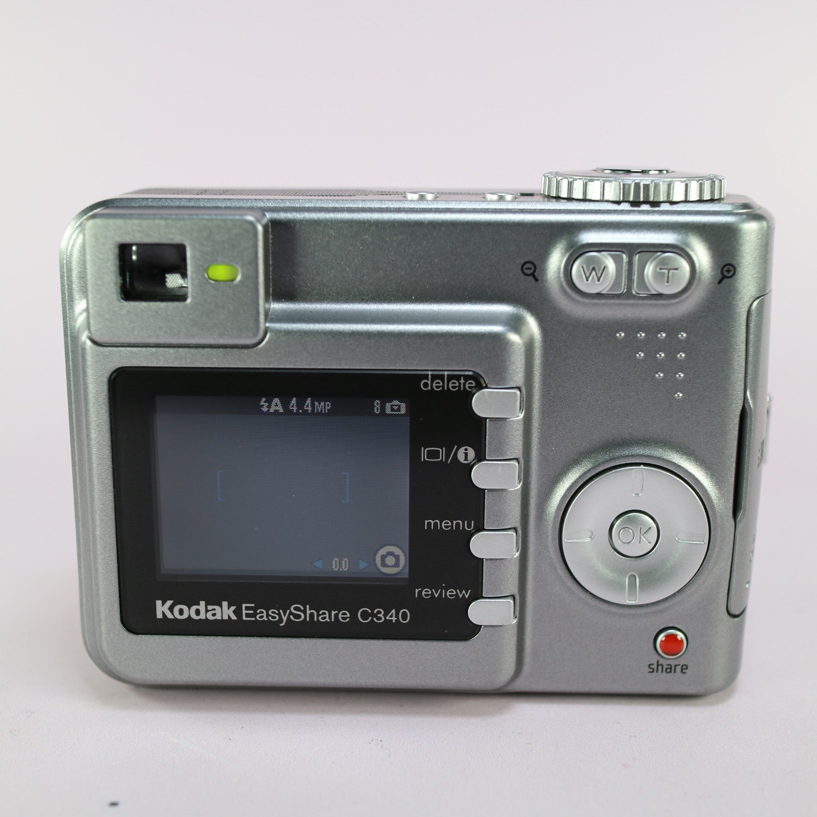 Kodak Digital Camera EasyShare C340 5.0MP Silver Tested