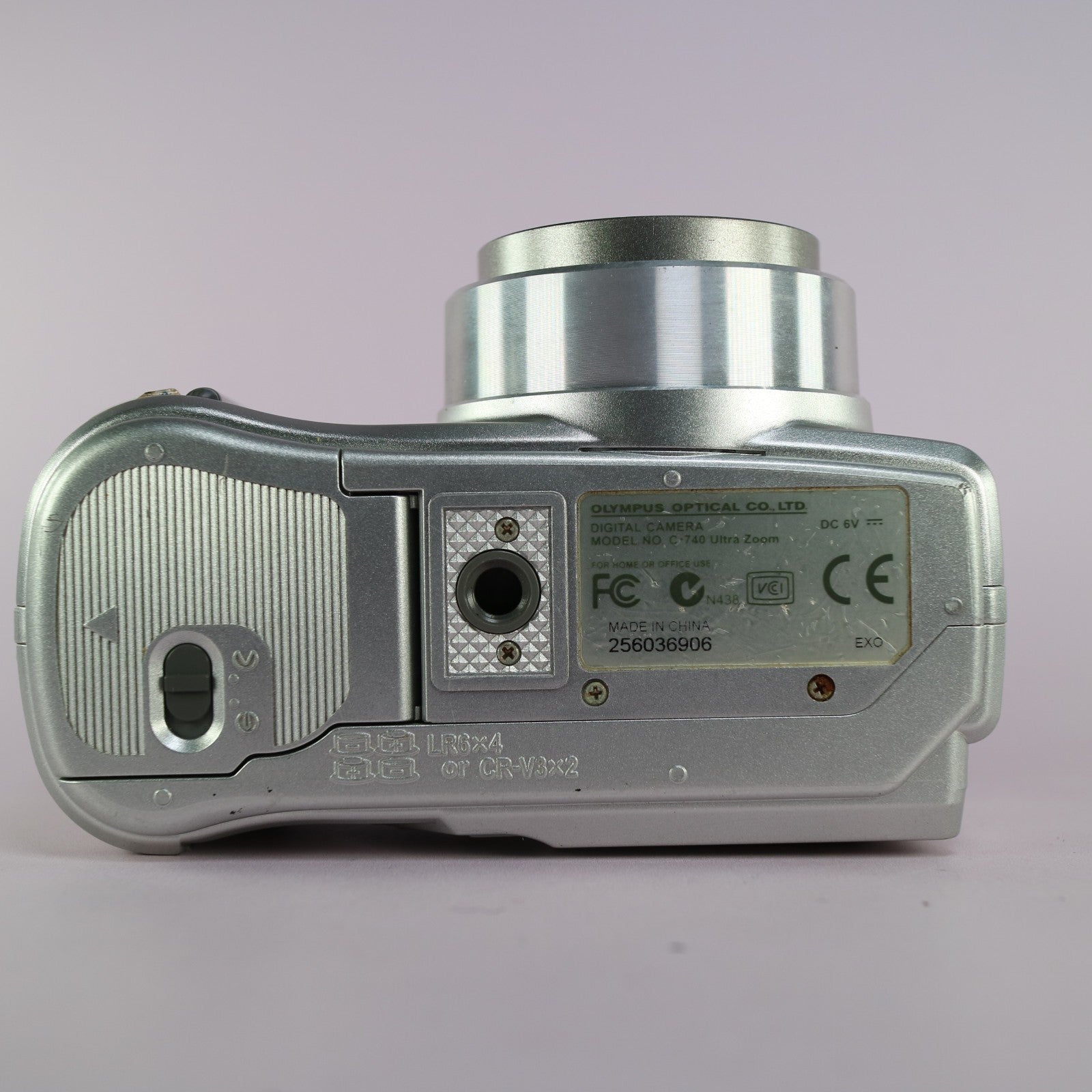 Olympus Digital Camera Camedia C-740 Ultra Zoom 3.2MP Silver Tested