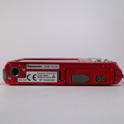 Panasonic Digital Camera Lumix DMC-FS16 14.1MP Red Tested Full Working Set