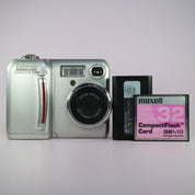 Nikon Digital Camera Coolpix 775 2.1MP Silver Tested