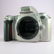 Nikon F55 Kit 35mm Film SLR Camera w/ AF-Nikkor 28-80mm f/3.3-5.6 Silver Tested