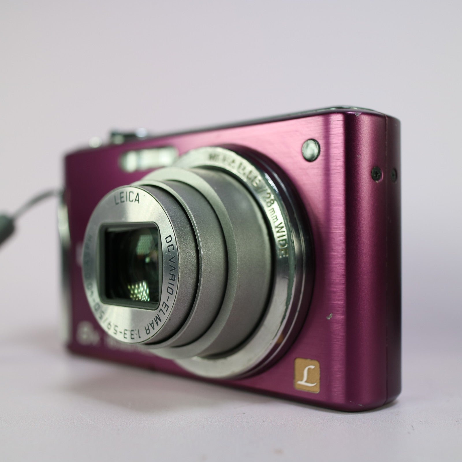Panasonic Digital Camera Lumix DMC-FS35 16.1MP Purple Tested Full Working Set