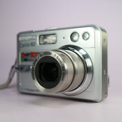 Pentax Optio 60 6.0MP Compact Digital Camera Silver Tested