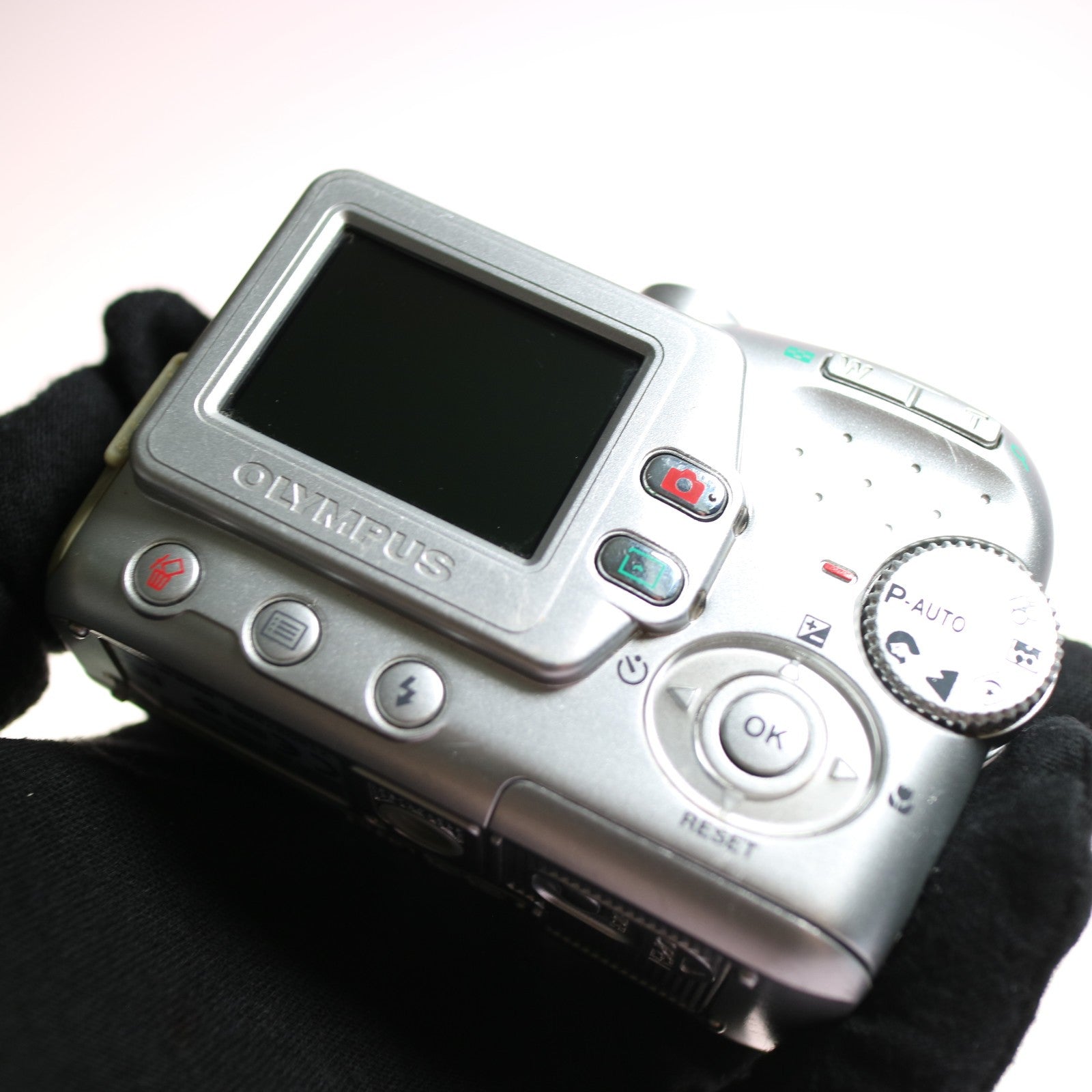 Olympus Digital Camera Camedia C-370 Zoom 3.2MP Silver Tested