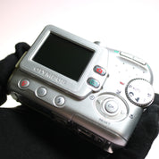 Olympus Digital Camera Camedia C-370 Zoom 3.2MP Silver Tested