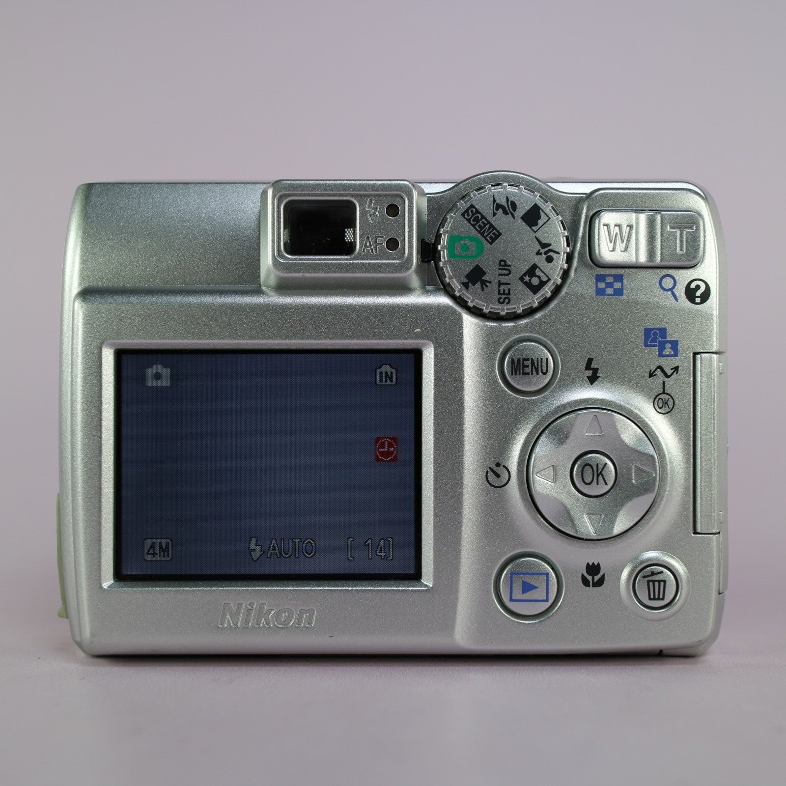 Nikon Digital Camera Coolpix 4600 4.0MP Silver Tested