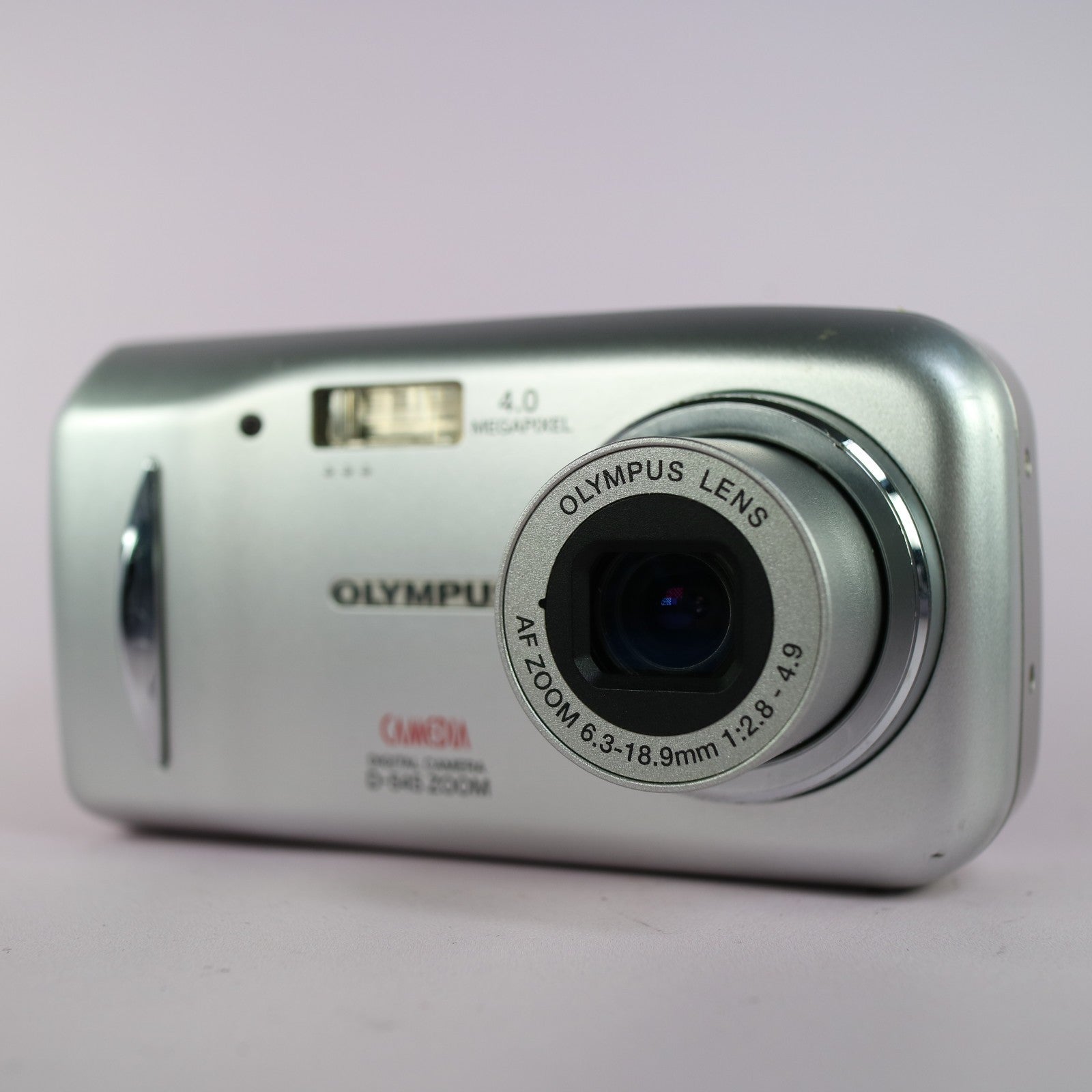 Olympus Digital Camera Camedia D-545 Zoom 4.0MP Silver Tested