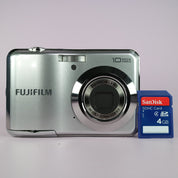 Fujifilm Digital Camera FinePix AV10 10.0MP Silver Tested