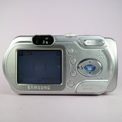Samsung Digimax A7 7.0MP Compact Digital Camera Silver Tested