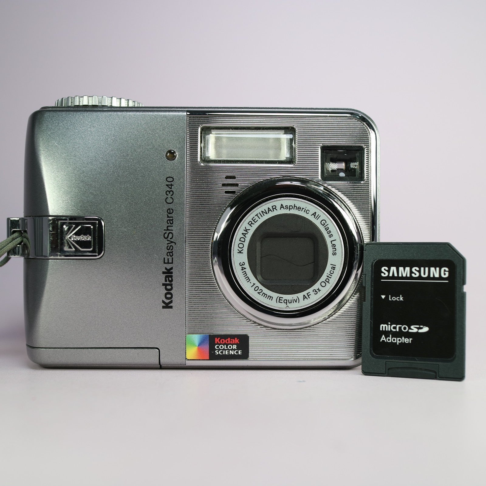 Kodak Digital Camera EasyShare C340 5.0MP Silver Tested