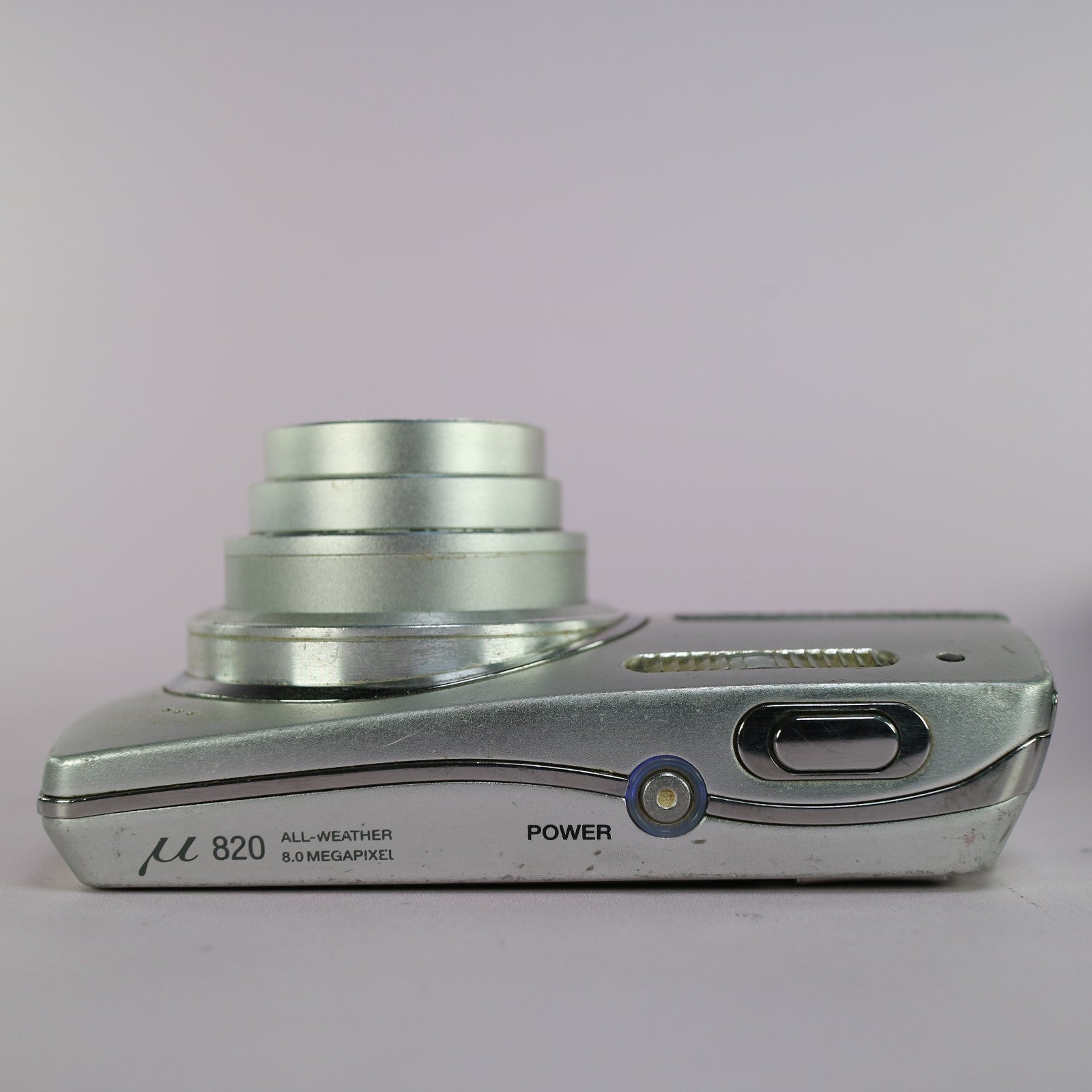 Olympus Digital Camera Mju 820 8.0MP Silver Tested