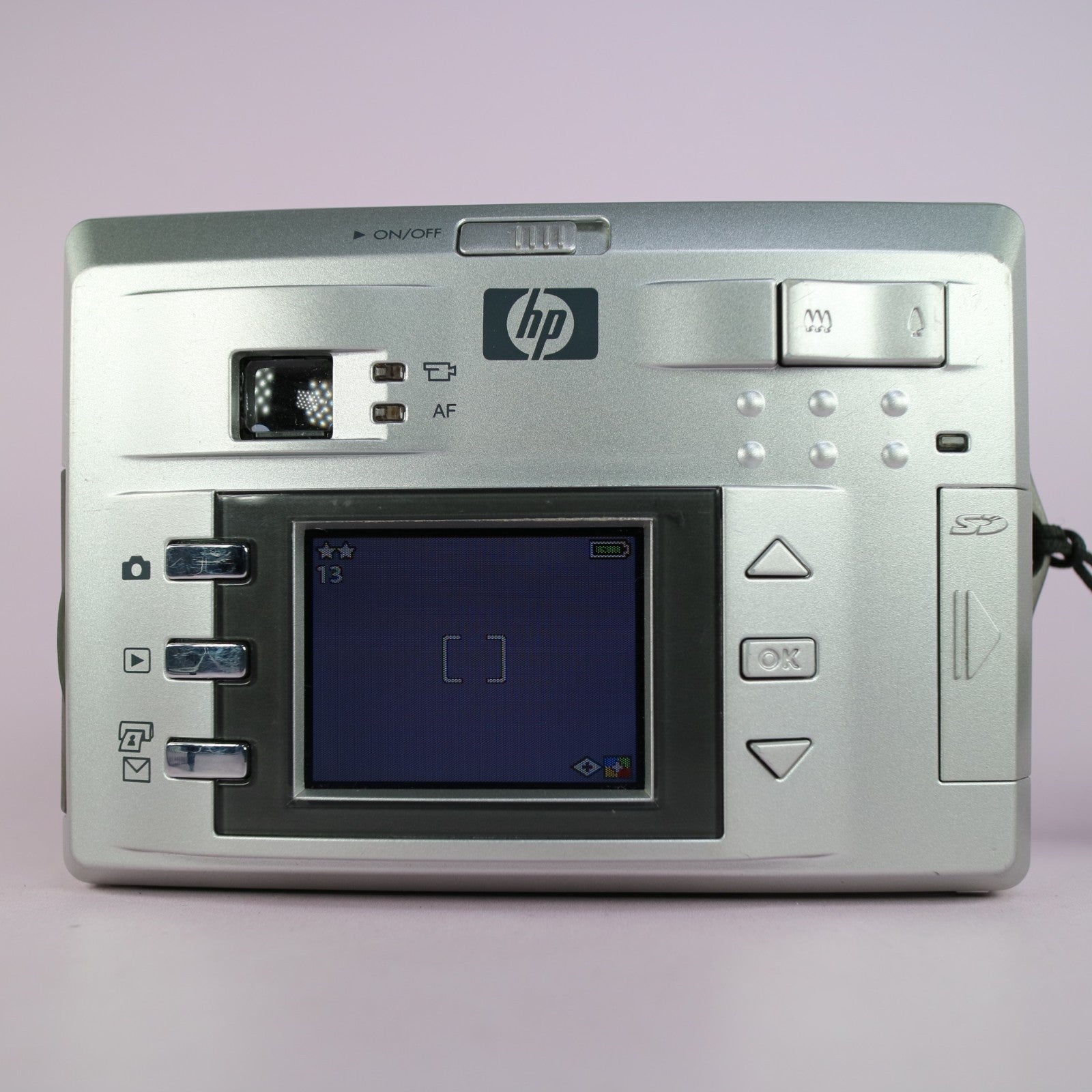 HP Digital Camera Photosmart 735 3.2MP Silver Tested